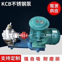 不锈钢齿轮泵 齿轮泵KCB135 法兰连接 不锈钢齿轮泵