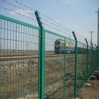 瑞旗隆边框护栏网安全防护围栏网铁路客运站隔离网1.8m*3m厂家现货定做