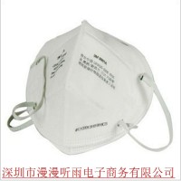 3M 防尘口罩 9001a 折叠式颗粒物防护口罩  防粉尘 防尘肺