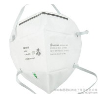 3M 9010 N95折叠式防护口罩 防雾霾防病菌PM2.5 户外骑行防尘