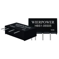 WIER—HBS1-12S05 DCDC电源模块 对应 12S05-1WR2型号，海威尔电源厂家