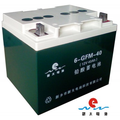 供应12V蓄电池 6-GFM-40免维护铅酸