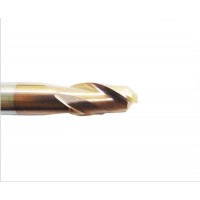 乾川 60-63°二刃球刀 铣刀涂层钨钢硬质合金圆棒锋利光洁耐磨 厂家生产