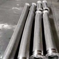 大口径法兰式金属软管 快速接头连接金属软管 304不锈钢金属软管  顺和 量大从优