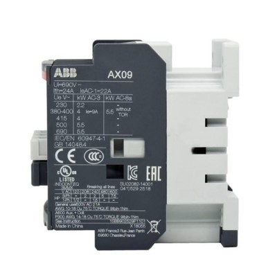 ABB交流电梯接触器AX09-30-10 ABB接