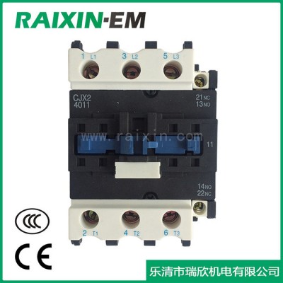 瑞欣RAIXIN交流接触器CJX2-4011,40A