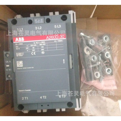 ABB接触器    A260D-30-11   一级代