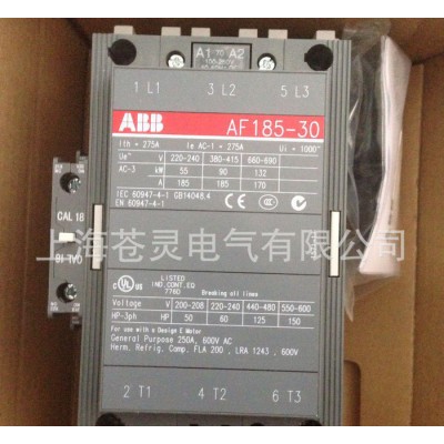ABB接触器  AF185-30-11  一级代理