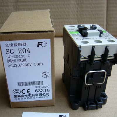 原装常熟富士交流接触器SC-E04 AC22