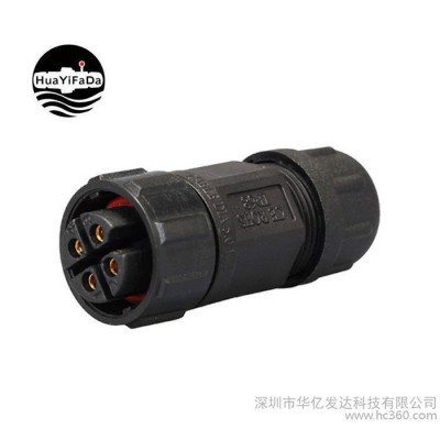 HYF  280A-4P/四芯led防水连接器 电源连接器 水下防水连接器 IP68等级图1