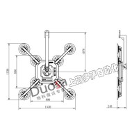 切割机上料吸盘式机械手-切割机上料真空吸盘吊具-切割机上料真空吸吊机