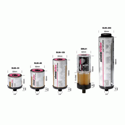 瑞士simalube小保姆 自动注油器 SL02-250ML 多用途油脂图1