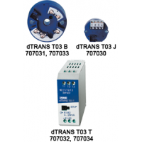 JUMO dTRANS T03 2线/3线变送器707030