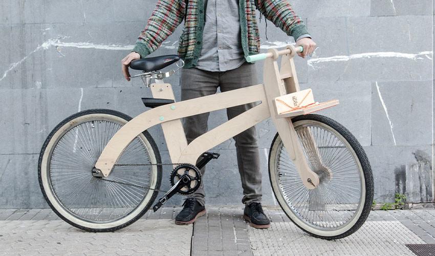 这款开源的自行车，你可以自己下载并<u>3D打印</u>出来