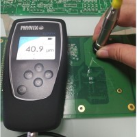 PCB三防漆测厚仪 电路板油墨UV胶厚度测试仪