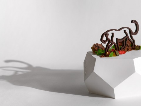 用巧克力写出的艺术，byFlow专利3D打印头技术展示