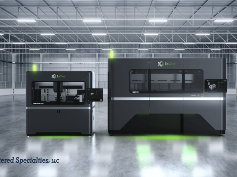 SSI与Exone合作，实现复杂金属3D打印零件大批量生产