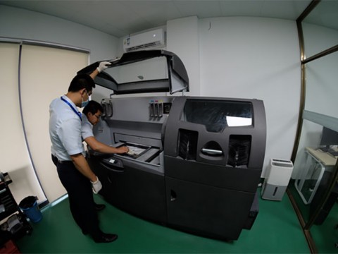 三维打印粘结成型技术 全彩色粘贴成型3D打印（3DP）