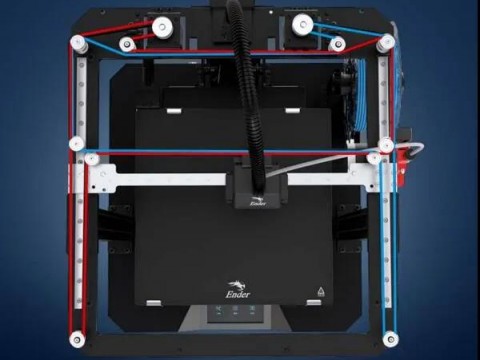 高速打印，超乎想象！锁定8月10日，Ender-7 3D打印机国内即将开售