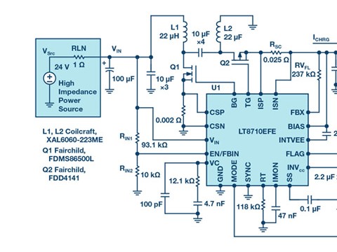 SEPIC、升压、反相和反激式控制器解决了高阻抗、超长工业电源线的电压降问题
