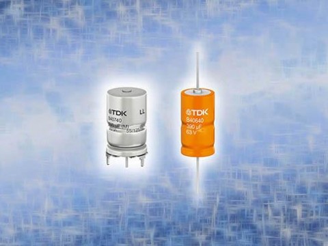 电容器: TDK推出纹波电流能力显著增强的混合聚合物电容器