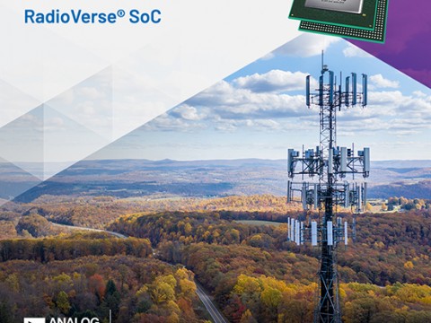 ADI公司的RadioVerse SoC帮助提高5G射频的效率和性能