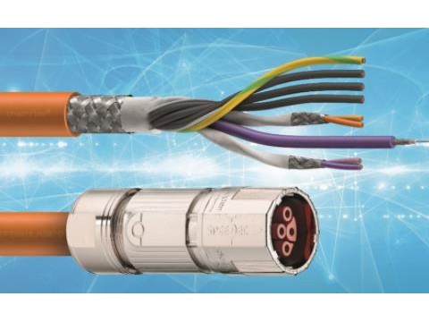 igus新型混合电缆适用于SEW电机，可实现动力和数据同时传输