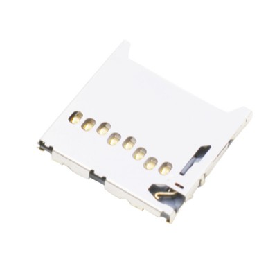 TF CARD 8Pin H1.3有侦测CD无侦测脚 超薄MICRO SD卡座记忆卡卡槽图2