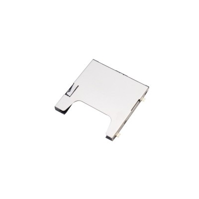 厂家直销SD4.0自弹PUSH卡座 板上SMT贴片 3C数码电脑SD卡连接器图2