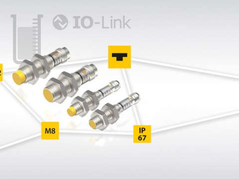 图尔克 支持IO-LINK 的M8/M12电容式传感器