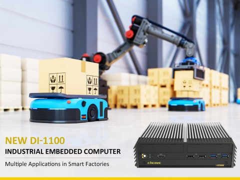 德承全新嵌入式工业电脑DI-1100 进驻智能工厂多元应用