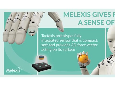 迈来芯推出Tactaxis，赋予机器人触觉能力