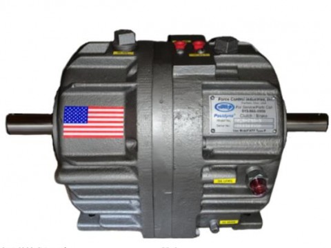 Force Control Industries设计美国制造的工业离合器和制动器，经久耐用