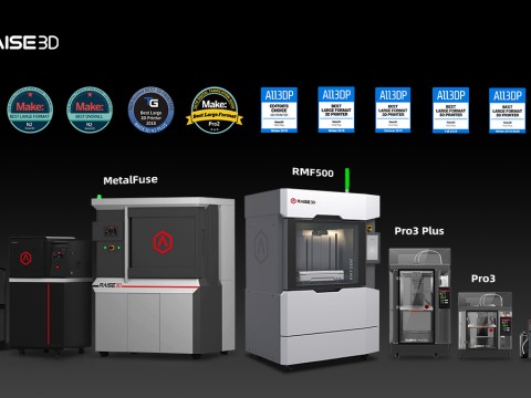专业级3D打印机制造商Raise3D上海复志完成C轮1亿元融资