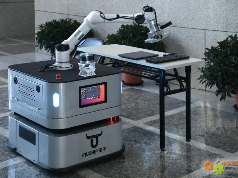 搭载“银牛3D视觉模组”的深紫外线消杀机器人，为北京冬奥保驾护航