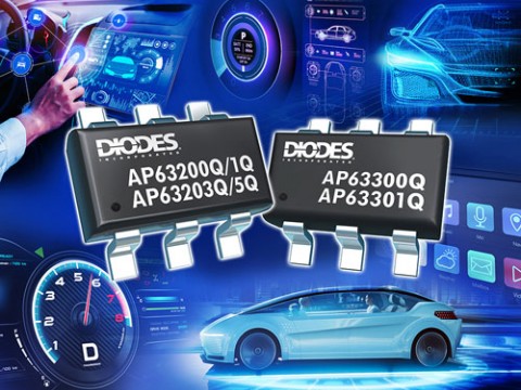 Diodes 公司推出小尺寸 3.8V－32V 降压转换器，可支持高效率的汽车 PoL 产品应用