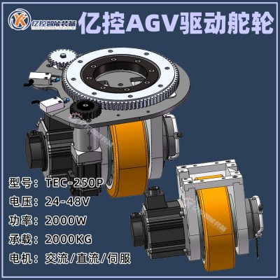 AGV驱动轮TEC舵轮国产卧式舵轮TEC25