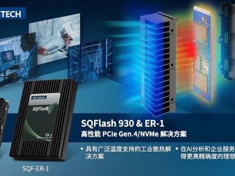 研华第四代NVMe SSD超耐久解决方案：SQF930&SQF ER-1产品 工业宽温，强力散热，高效能！