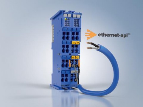 倍福发布可直接连接Ethernet-APL 现场设备的EtherCAT 端子模块