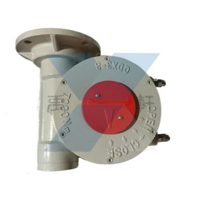 QDX3-D8蝶阀电动蜗轮箱, DN350球阀电动执行器图1