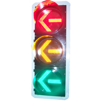 Ф400 红黄绿箭头三单元交通信号灯