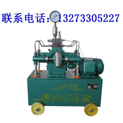 镇江豪日双缸锅炉打压泵设备 压力测压厂家图1