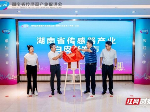 湖南省传感器产业促进会召开第一届第三次会员代表大会