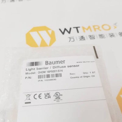 Baumer OHDM系列光电传感器 OHDM 16P5001/S14图4