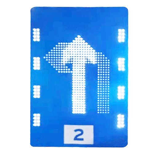 石家庄行驶方向车道指示牌 可变车道标志牌价格