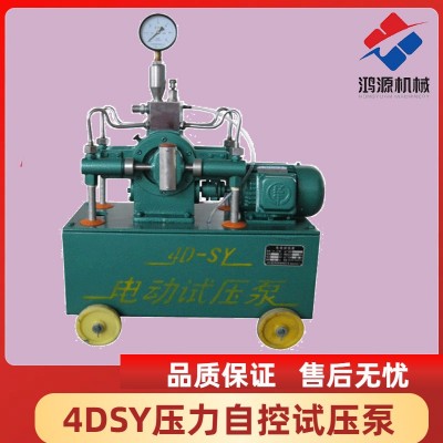 4DSY压力自控试压泵电动试压泵操作简单性能稳定河北鸿源机械图1