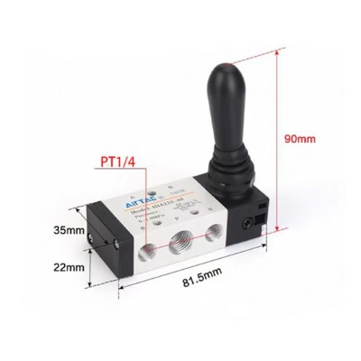 Airtac亚德客 4HA21008手动阀图1