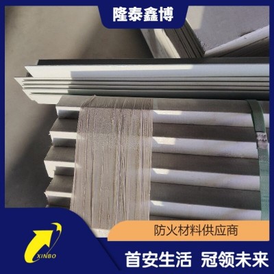 隆泰鑫博牌防火角 阻燃耐火有机防火角条高强度白色无机防火角图1