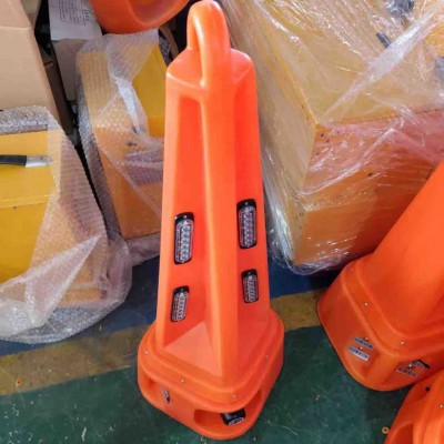 200瓦声光路锥报警器无手柄图2