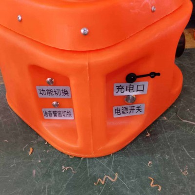 200瓦声光路锥报警器无手柄图3